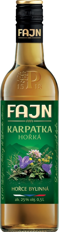 Fajn Karpatka hořká 25% 500ml
