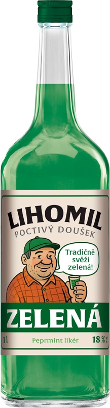 Lihomil Zelená Peprmint 18% 1l