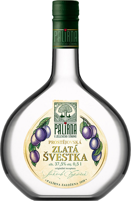 Starorežná Prostějov Zlatá Švestka 37,5% 500ml