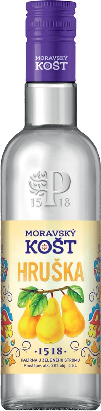 Moravský Košt Hruška 38% 500ml