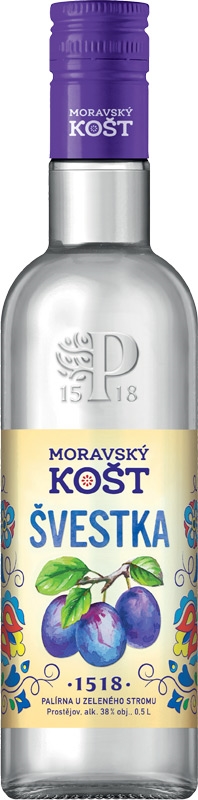 Moravský Košt Švestka 38% 500ml