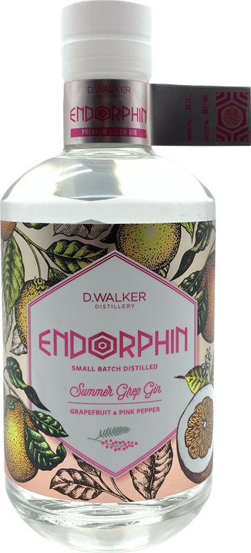 D.Walker Endorphin Summer Grep Gin 43% 500ml