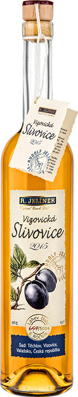 R.Jelínek Slivovice Vizovická Gold 2015 50% 700ml
