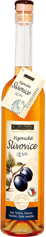 R.Jelínek Slivovice Vizovická Gold 2016 50% 700ml