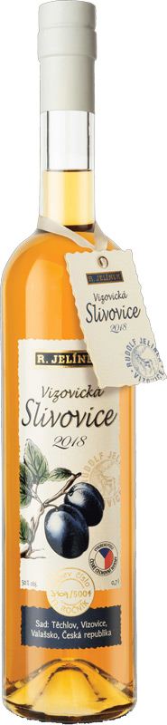 R.Jelínek Slivovice Vizovická Gold 2018 50% 700ml