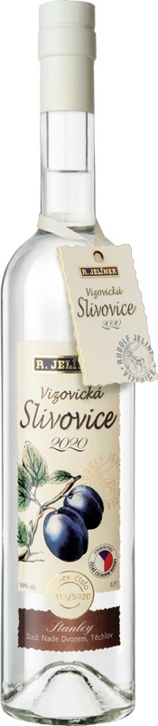 R.Jelínek Slivovice Vizovická Stanley 2020 50% 700ml