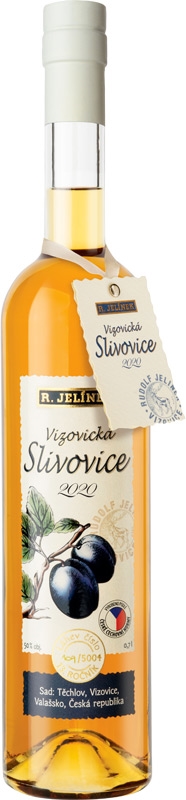 R.Jelínek Slivovice Vizovická Gold 2020 50% 700ml