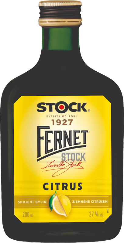 Fernet Stock Citrus 27% 200ml