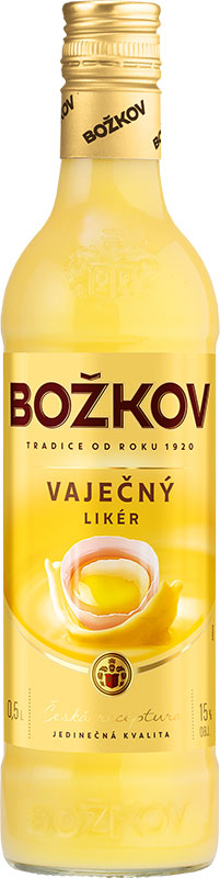 Božkov Vaječný likér 15% 500ml