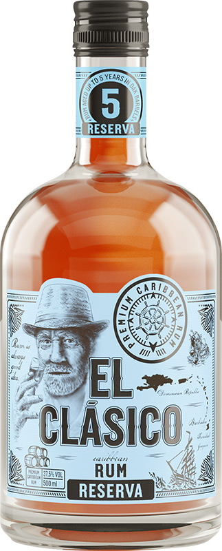 El Clasico Reserva Rum 37,5% 500ml
