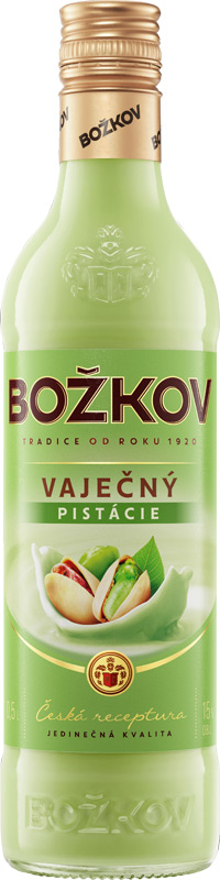 Božkov Vaječný pistácie 15% 500ml