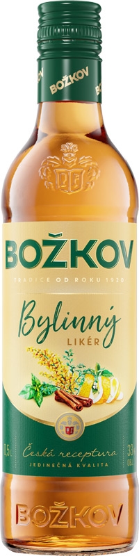 Božkov Bylinný 33% 500ml