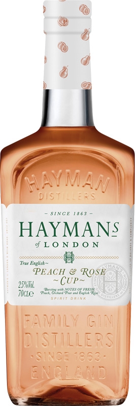 Hayman's Peach&Rose Gin 25% 700ml