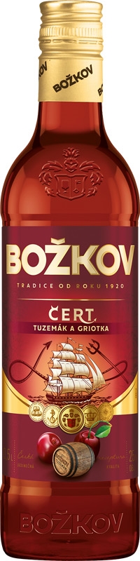 Božkov Čert 25% 500ml