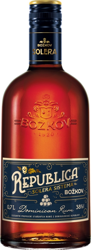 Božkov Republica Solera Sistema 10YO 38% 700ml