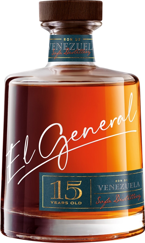 El General Ron de Venezuela Rum 15YO 40% 700ml