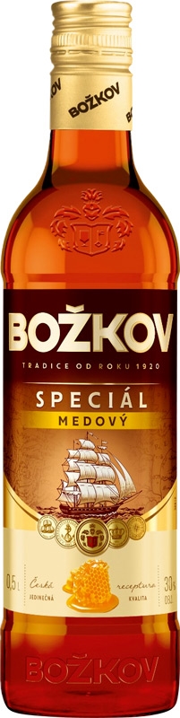 Božkov Speciál medový 30% 500ml