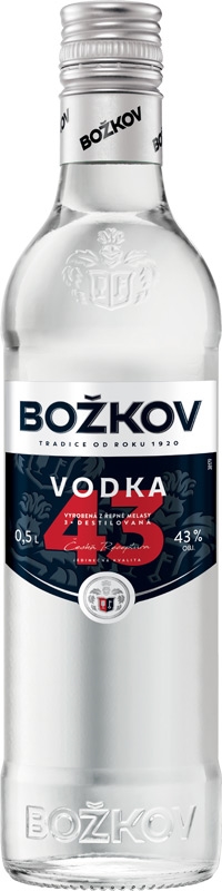 Božkov Vodka 43% 500ml