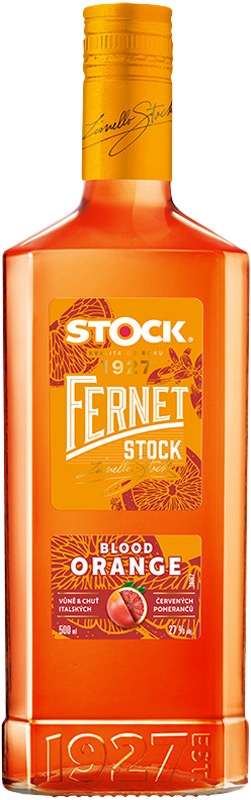 Fernet Stock Blood Orange 27% 500ml