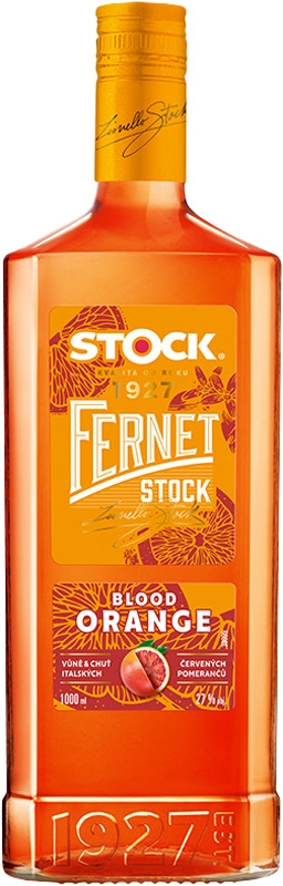 Fernet Stock Blood Orange 27% 1l