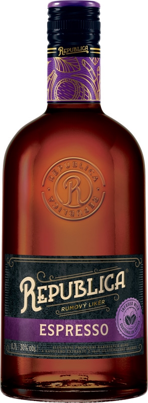 Božkov Republica Elixir Espresso 30% 700ml