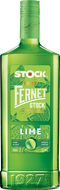 Fernet Stock Lime 27% 1l