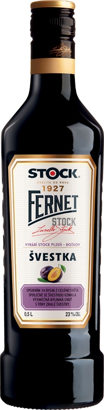 Fernet Stock Švestka 23% 500ml