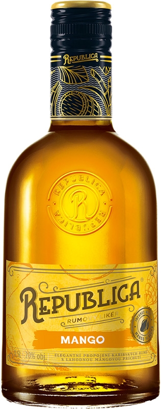Božkov Republica Likér Mango 20% 500ml