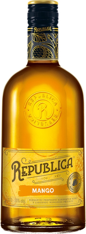 Božkov Republica Likér Mango 20% 700ml