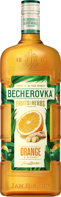 Becherovka Orange&Ginger 20% 1l