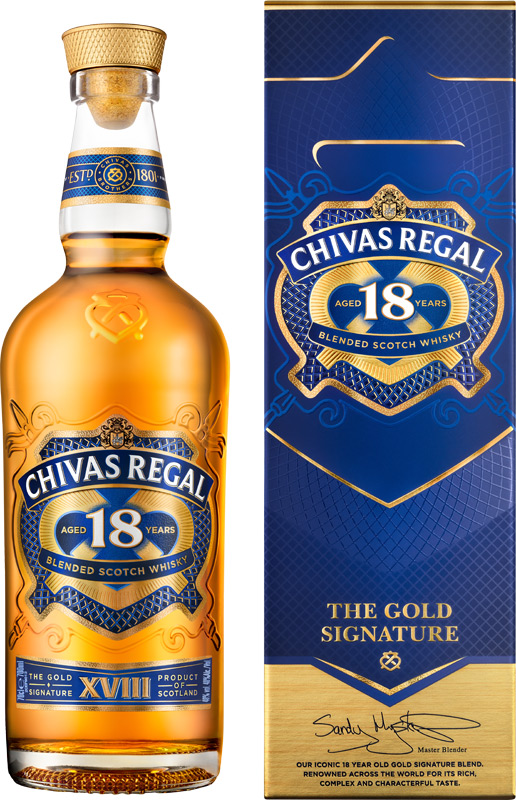 Chivas Regal Blended Scotch Whisky 18YO 40% 700ml