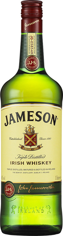 Jameson Irish Whiskey 40% 1l