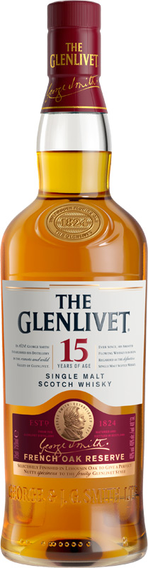 Glenlivet Sigle Malt Scotch Whisky 15YO 40% 700ml
