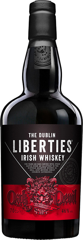 Dublin Liberties Irish Whiskey Oak Devil 46% 700ml