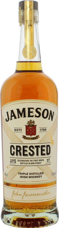 Jameson Crested Irish Whiskey 40% 700ml
