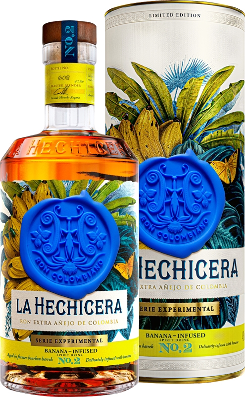 La Hechicera Banana Rum 41% 700ml