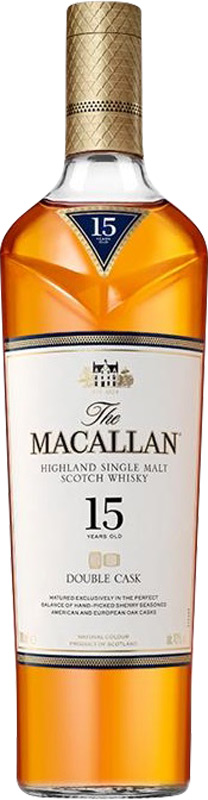 Macallan Single Malt Scotch Whisky 15YO 43% 700ml