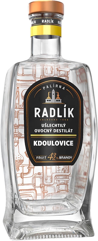 Palírna Radlík Kdoulovice 43% 500ml