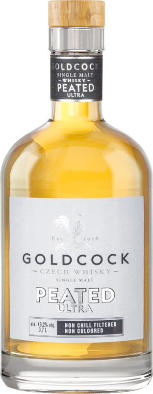 Gold Cock Malt Ultra Peated Whisky 49,2% 700ml
