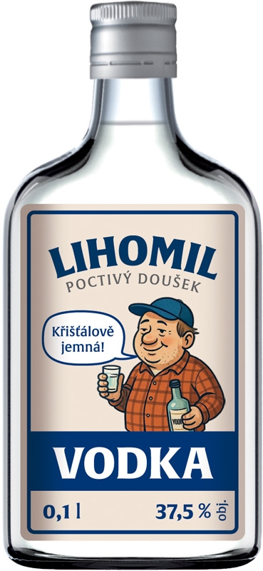 Lihomil Vodka 37,5% 100ml