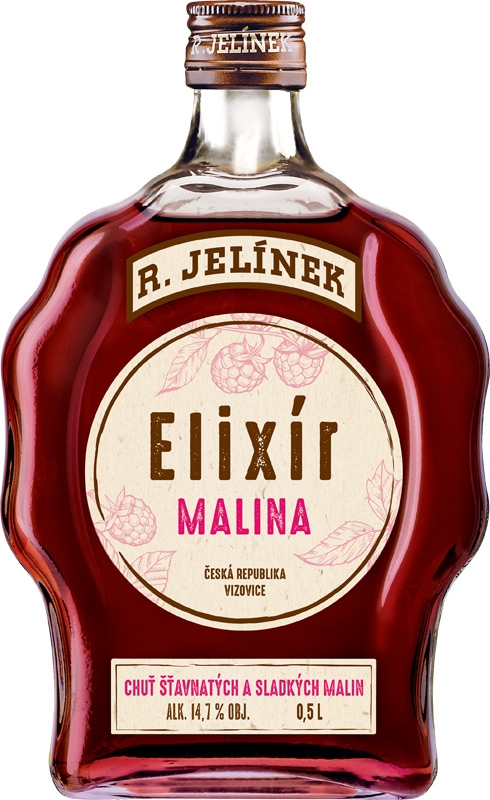 R.Jelínek Elixír Malina 14,7% 500ml