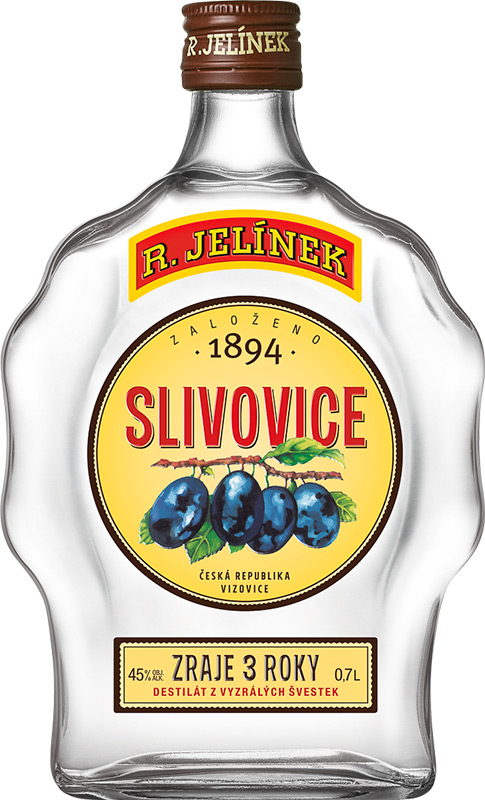 R.Jelínek Slivovice Bílá 45% 700ml