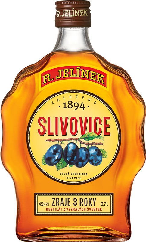R.Jelínek Slivovice Gold 45% 700ml