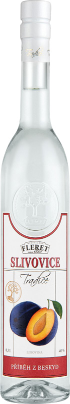 Fleret Slivovice 40% 500ml