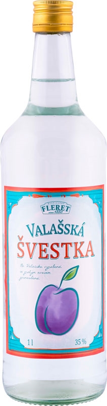 Fleret Valašská švestka 35% 1l