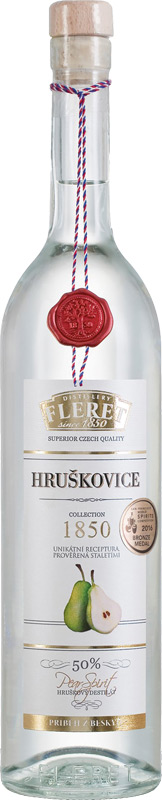 Fleret Hruškovice s pečetí 50% 700ml