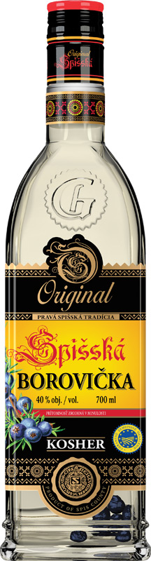 Spišská Borovička Kosher 40% 700ml