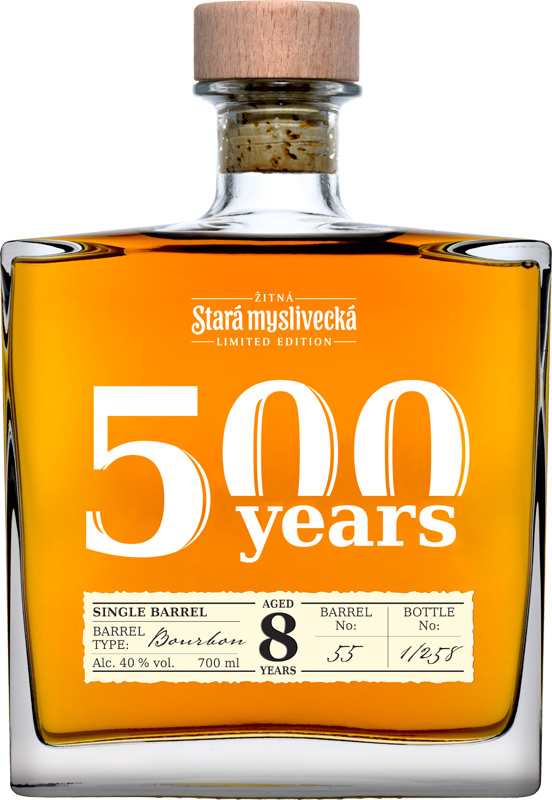 Stará Myslivecká Single Barrel 8YO Bourbon 40% 700ml