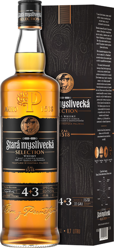 Stará Myslivecká Selection 7YO Whisky 40% 700ml
