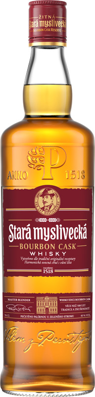 Stará Myslivecká Reserve Bourbon Cask 4YO Whisky 40% 700ml